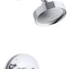Kohler Purist Rite-Temp Shower Valve Trim & 2.5 GPM Showerhead, Polished Chrome -Kohler home design 287