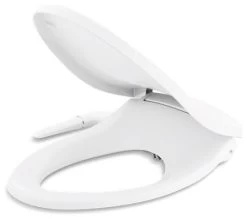 Kohler Puretide Manual Cleansing Toilet Seat, Elongated, White
