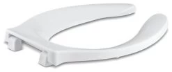 Kohler Stronghold Elongated Toilet Seat W/ Integrated Handle, White