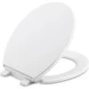 Kohler Brevia Quiet-Close Round-Front Toilet Seat, White -Kohler home design 298