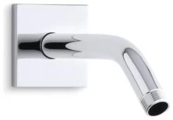 Kohler Loure 7-1/2" Shower Arm & Flange, Polished Chrome