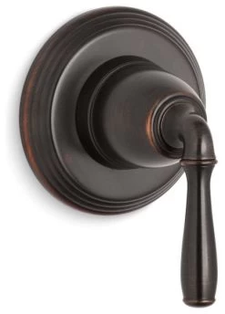 Kohler Devonshire Valve Trim For Transfer Valve, Oil-Rubbed Bronze