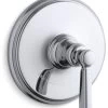 Kohler Bancroft Valve Trim For Thermostatic Valve, Polished Chrome -Kohler home design 319