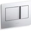 Kohler Bevel Flush Actuator Plate For 2"X4" In-Wall Tank & Carrier System -Kohler home design 329