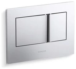 Kohler Bevel Flush Actuator Plate For 2"X4" In-Wall Tank & Carrier System