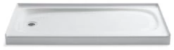 Kohler Salient 60" X 30" Single Threshold Left-Hand Drain Shower Base, White