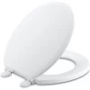 Kohler Ridgewood Round-Front Toilet Seat, White 2 Kohler Ridgewood Round-Front Toilet Seat, White -Kohler home design 334