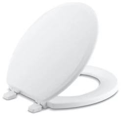 Kohler Ridgewood Round-Front Toilet Seat, White