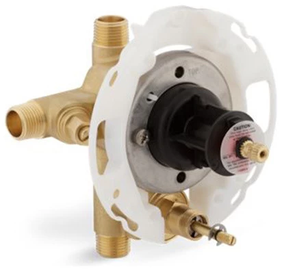 Kohler Rite-Temp 1/2" Pressure-Balancing Valve & Screwdriver Stops 3 Kohler Rite-Temp 1/2" Pressure-Balancing Valve & Screwdriver Stops