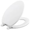 Kohler Ridgewood Quiet-Close Elongated Toilet Seat, White 2 Kohler Ridgewood Quiet-Close Elongated Toilet Seat, White -Kohler home design 340