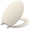 Kohler Brevia With Quick-Release Hinges Round-Front Toilet Seat, Almond 1 Kohler Brevia With Quick-Release Hinges Round-Front Toilet Seat, Almond -Kohler home design 359