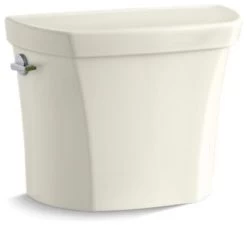 Kohler Wellworth Dual-Flush Tank, Biscuit