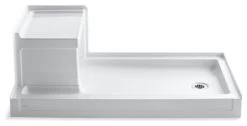 Kohler Tresham 60" X 32" Right-Hand Drain Shower Base, White
