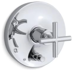 Kohler Purist Rite-Temp Pressure-Balancing Valve Trim, Polished Chrome