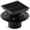 Kohler Clearflo Square Design Tile-In Shower Drain, Matte Black -Kohler home design 378