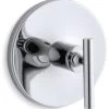 Kohler Purist Valve Trim For Thermostatic Valve, Polished Chrome -Kohler home design 379
