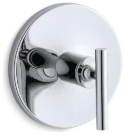 Kohler Purist Valve Trim For Thermostatic Valve, Polished Chrome