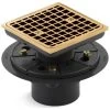 Kohler K-9136 Square Design Tile-In Shower Drain - Vibrant Brushed Moderne -Kohler home design 381