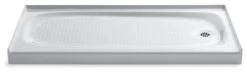 Kohler Salient 60" X 30" Single Threshold Right-Hand Drain Shower Base, White