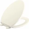 Kohler Brevia Quiet-Close Elongated Toilet Seat, Biscuit 2 Kohler Brevia Quiet-Close Elongated Toilet Seat, Biscuit -Kohler home design 394