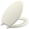 Kohler Ridgewood Elongated Toilet Seat, Biscuit