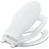 Kohler Transitions Quiet-Close With Grip-Tight Elongated Toilet Seat, White