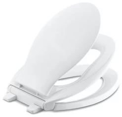 Kohler Transitions Quiet-Close With Grip-Tight Elongated Toilet Seat, White