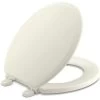 Kohler Ridgewood Round-Front Toilet Seat, Biscuit -Kohler home design 400