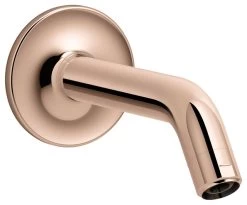 Kohler Purist Shower Arm & Flange, Vibrant(R) Rose Gold