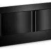 Kohler Veil Flush Actuator Plate For 2"X6" In-Wall Tank & Carrier System, Black -Kohler home design 419