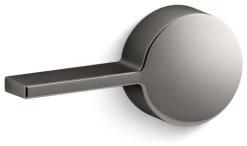 Kohler Cimarron Left-Hand Trip Lever, Vibrant Titanium