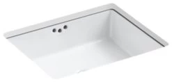 Kohler Kathryn 19-3/4" X 15-5/8" X 6-1/4" Under-Mount Bathroom Sink, White