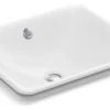 Kohler Iron Plains Wading Pool Bathroom Sink W/ White Painted Underside, White 2 Kohler Iron Plains Wading Pool Bathroom Sink W/ White Painted Underside, White -Kohler home design 456