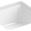 Kohler Verticyl Square Undermount Bathroom Sink, White -Kohler home design 457