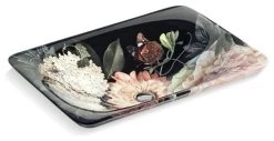 Kohler Dutchmaster Rectangle Wading Pool Vessel Bath Sink, Blush Floral
