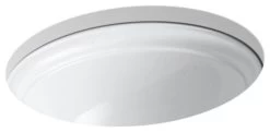 Kohler K-2336 Devonshire 18-1/8" Undermount Bathroom Sink - White