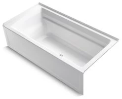 Kohler Archer 72" X 36" Alcove Bath W/ Integral Apron & Right-Hand Drain, White