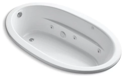 Kohler Sunward 72" X 42" Drop-In Whirlpool, White 3 Kohler Sunward 72" X 42" Drop-In Whirlpool, White