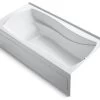 Kohler Mariposa 72" X 36" Alcove Bath W/ Integral Apron, Right-Hand Drain, White 1 Kohler Mariposa 72" X 36" Alcove Bath W/ Integral Apron, Right-Hand Drain, White -Kohler home design 496