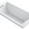 Kohler Underscore Rectangle 66" X 32" Drop-In Bath, White -Kohler home design 497