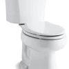 Kohler Highline 2-Piece Elongated 1.6 GPF Toilet W/ Left-Hand Lever, White -Kohler home design 502