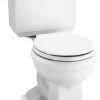 Kohler Memoirs Classic 2-Piece Round-Front 1.28 GPF Toilet, White -Kohler home design 503