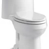 Kohler Adair Comfort Height One-Piece Elongated Toilet, White -Kohler home design 504