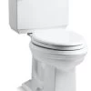 Kohler Memoirs Stately 2-Piece Elongated 1.28 GPF Toilet, White -Kohler home design 505