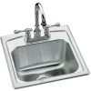 Kohler Toccata Top-Mount Bar Sink With 2 Faucet Holes -Kohler home design 513