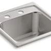 Kohler K-3349-2 Single Basin Bar Sink - Stainless Steel -Kohler home design 515
