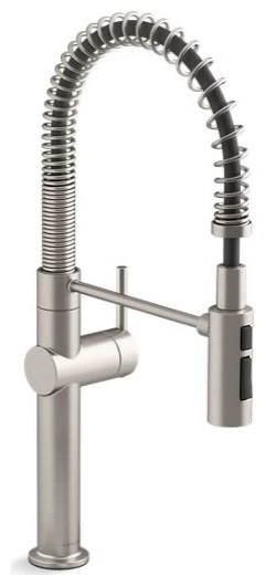 Kohler Crue 1-Handle Semi-professional Kitchen Sink Faucet, Vibrant Stainless