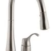 Kohler Simplice Kitchen Faucet W/ 16-1/8" Pull-Down Swing Spout -Kohler home design 525