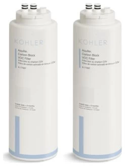 Kohler Aquifer 2 Pack Replacement Filter Cartridges, Not Applicable
