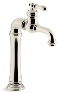 Kohler Artifacts Gentleman'S Bar Sink Faucet, Vibrant Polished Nickel